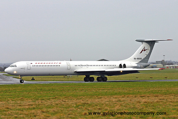 Aviaenergo Ilyushin Il-62M RA-86583 at Shannon (2006)