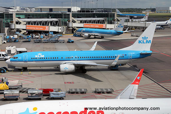 KLM Boeing 737-8K2(WL) PH-BXD at Amsterdam Schipol IAP (2015)