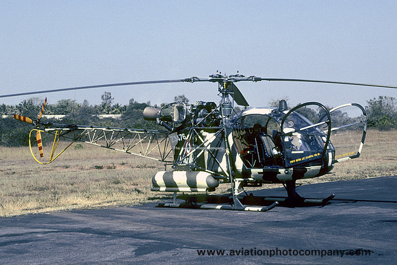 Indian Army 669 Squadron HAL/Aerospatiale SA.315B Cheetah Z3476 (2007)