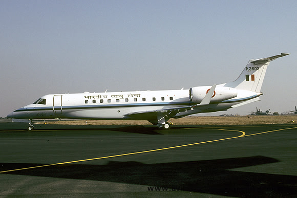 Indian Air Force Embraer EMB-135BJ Legacy K3603 (2007)