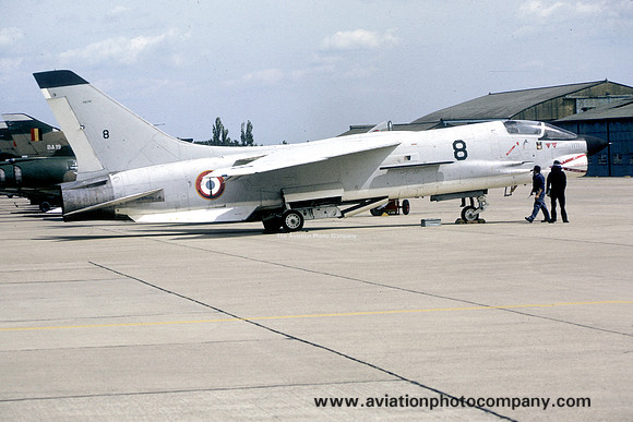 French Navy 14F Chance F-8E Crusader 8 (1974)