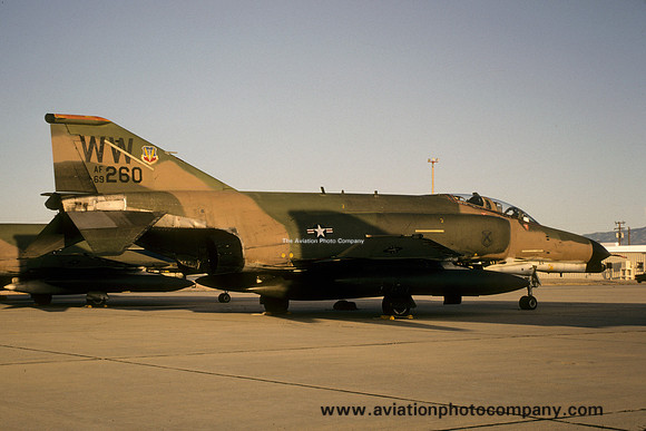 USAF 37 TFW 563 TFS McDonnell F-4G Phantom 69-0260/WW (1982)