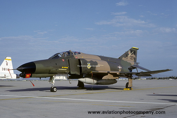 USAF 37 TFW 561 TFS McDonnell F-4G Phantom 69-0274/WW (1981)