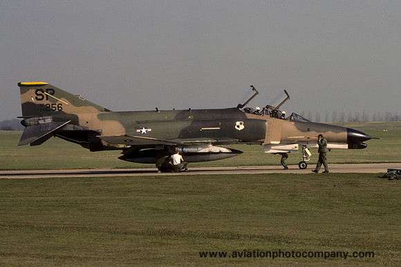 USAF 52 TFW 81 TFS McDonnell F-4G Phantom 69-7256/SP (1982)