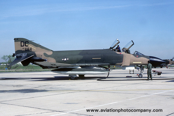 USAF DC ANG 121 TFS McDonnell F-4D Phantom 66-7684/DC (1982)