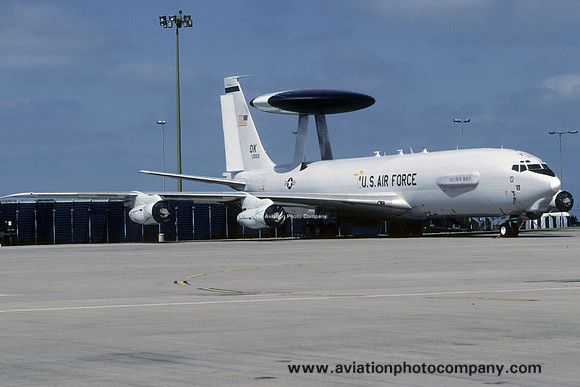 The Aviation Photo Company | Archive | USAF 552 ACW Boeing E-3B Sentry ...