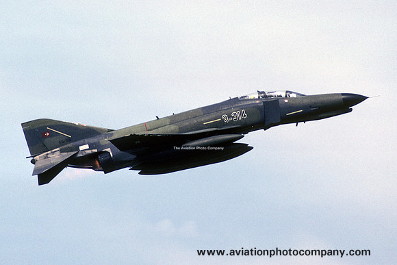 Turkish Air Force McDonnell F-4E Phantom 3-314 (1989)