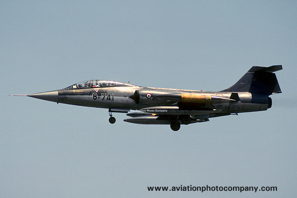 Turkish Air Force Lockheed TF-104G Starfighter 8-741 (1990)
