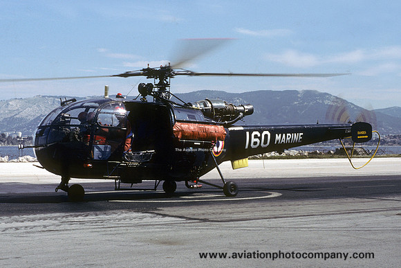 French Navy 23S Sud Alouette III 160 (1990)