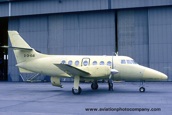 BAe Jetstream G-31-641 at East Midlands (1984)