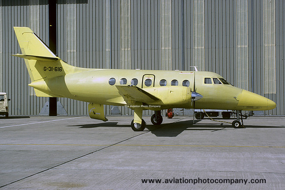 BAe Jetstream 31 G-31-616 at East Midlands (1983)
