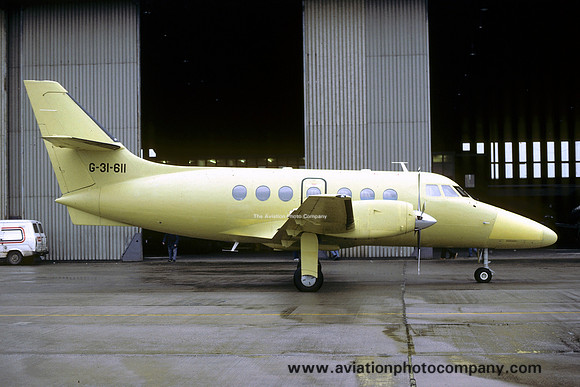 BAe Jetstream 31 G-31-611 at East Midlands (1983)