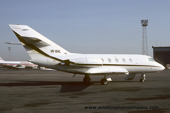 Sioux Company Dassault Falcon 20 VR-BHL