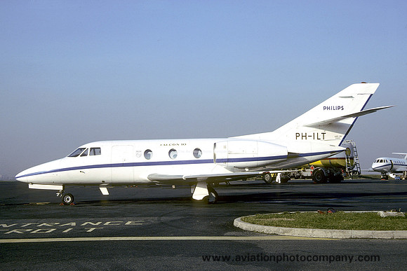 Philips NV Dassault Falcon 10 PH-ILT (1979)