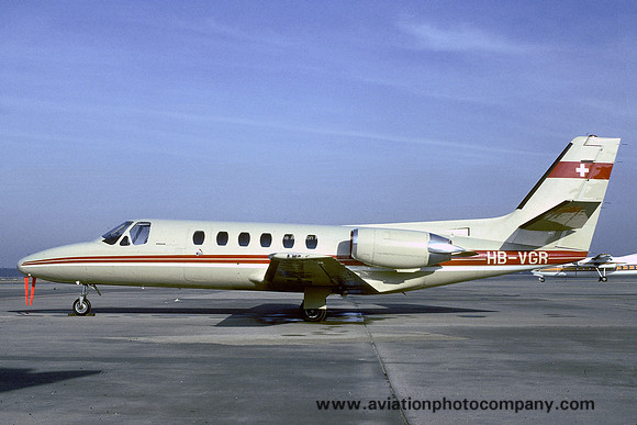 Private Jet Services Cessna 550 Citation II HB-VGR (1980)
