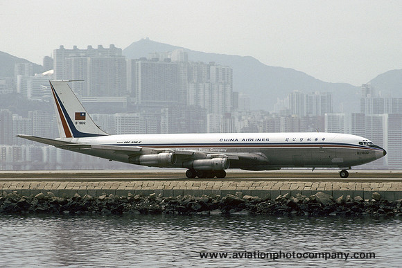 China Airlines Boeing 707-321C B-1832 (1984)