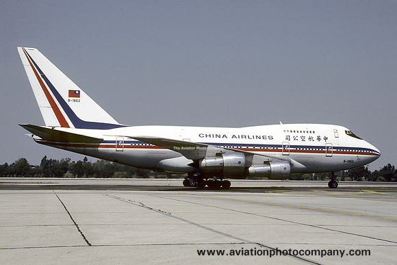 China Airlines Boeing 747SP B-1862 (1984)
