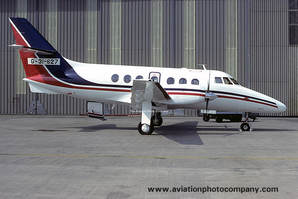 BAe Jetstream 31 G-31-627 at East Midlands (1984)
