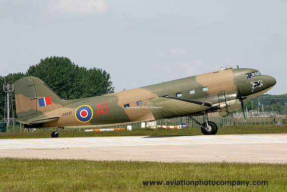 RAF Battle of Britain Memorial Flight Douglas C-47A Dakota C.3 ZA947 at RAF Coningsby (2006)