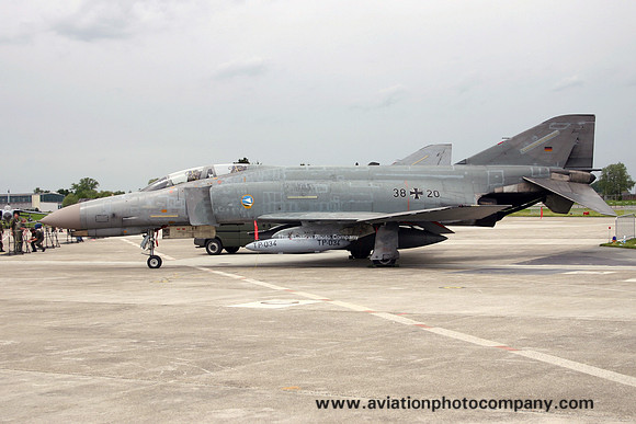 German Air Force JG74 McDonnell F-4F Phantom 38+20 (2006)