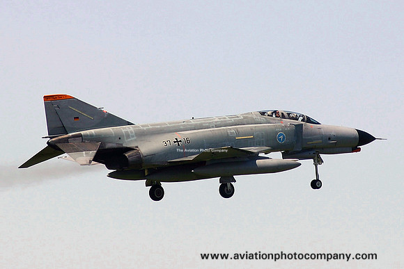 German Air Force WTD61 McDonnell F-4F Phantom 37+16 (2006)