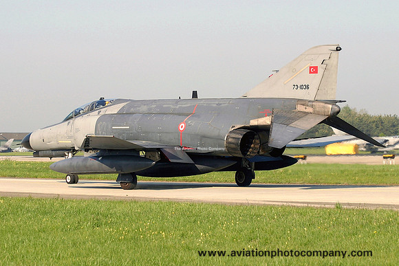 Turkish Air Force 111 Filo McDonnell F-4E Phantom 73-1036 (2006)