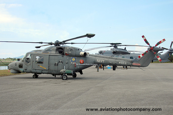 Malaysian Navy 501 Skn Westland Lynx 300 M501-6 at Langkawi (2017)