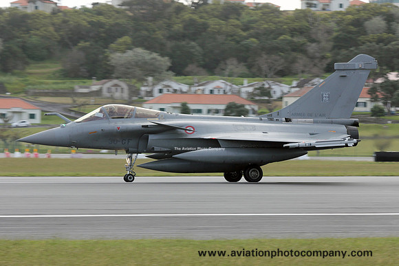 French Air Force Dassault Rafale C 127/30-GF at Lajes (2017)