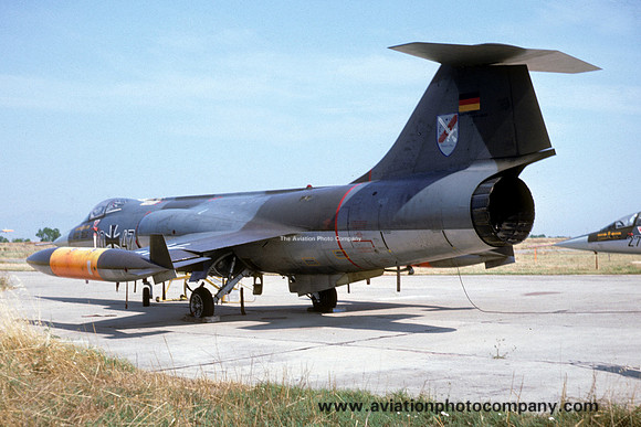 West German Air Force JBG31 Lockheed F-104G Starfighter 20+47 (1976)