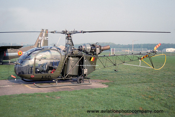 Belgian Army 16 Sml Sud Alouette II A-50 (1990)