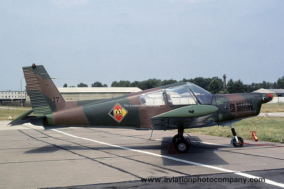 East German Air Force Zlin Z-43 27 (1990)