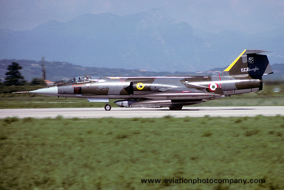 Italian Air Force 3 Stormo Lockheed F-104G Starfighter MM6540/3-33 (1989)