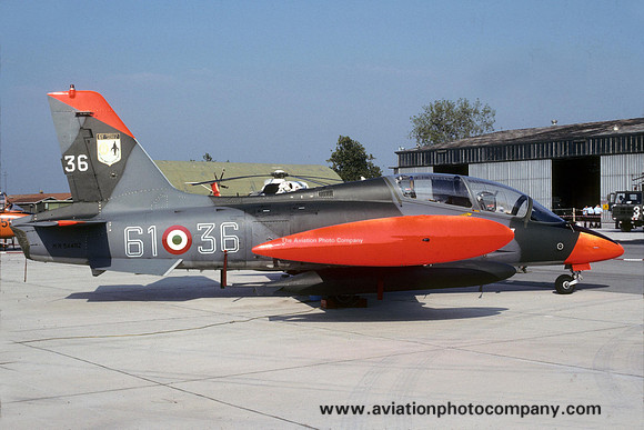 Italian Air Force 61 Stormo Aermacchi MB-339A MM54492/61-36 (1989)