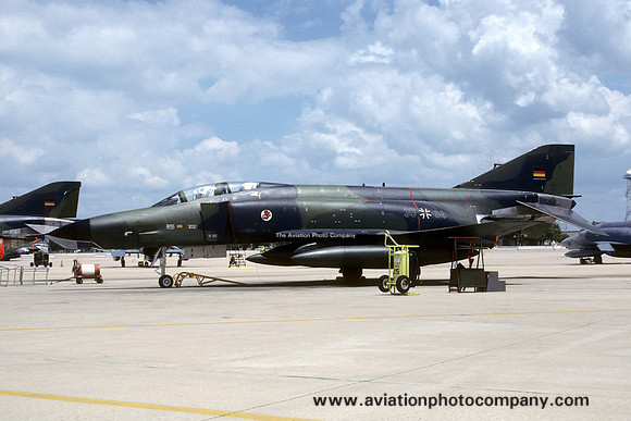 German Air Force AKG51 McDonnell RF-4E Phantom 35+34 (1990)