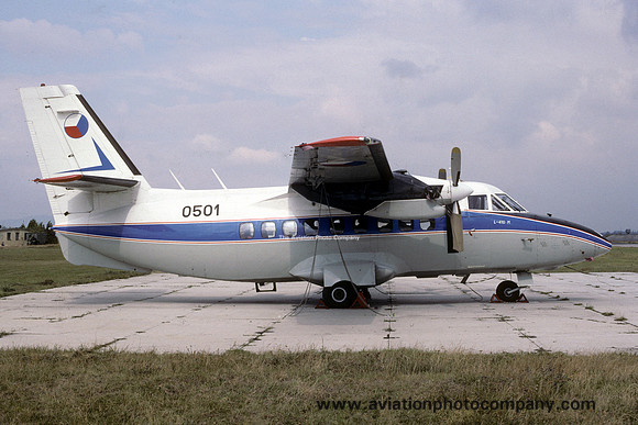 Czech Air Force LET L-410MA 0501 (1990)
