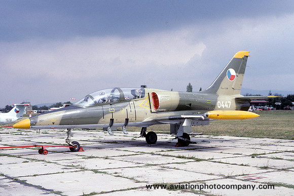 Czech Air Force Aero L-39 0447 (1990)