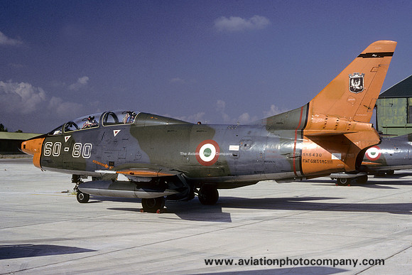 Italian Air Force 60 Stormo FIAT G-91T MM6430/60-80 (1990)