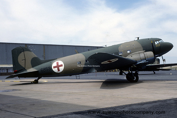 South African Air Force 44 Squadron Douglas C-47 Dakota 6853 (1990)