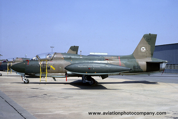 South African Air Force 4 Squadron Macchi MB-326 1026 (1990)