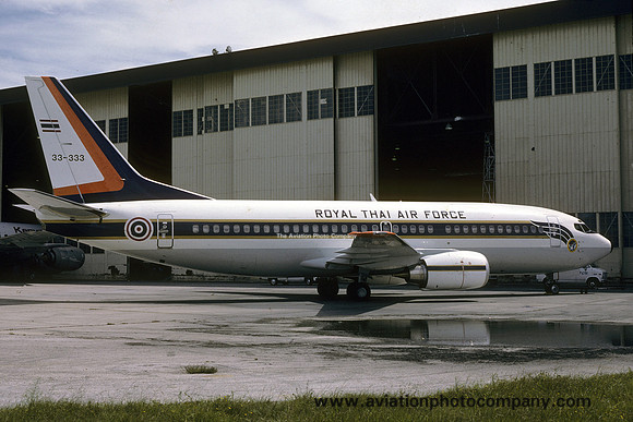 Thai Air Force Boeing 737-3Z6 33-333 (1989)