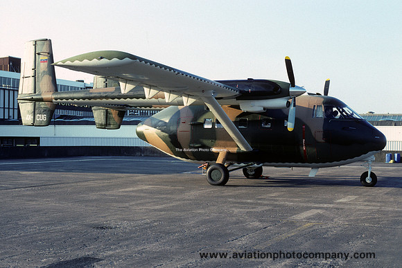 Venezuelan Air Force IAI Arava 4X-CUG at Prestwick (1990)