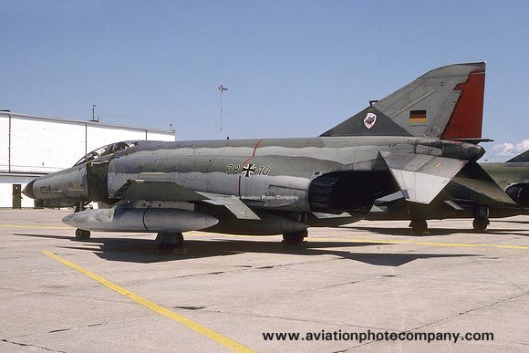 German Air Force JBG35 McDonnell F-4F Phantom 38+10 (1985)