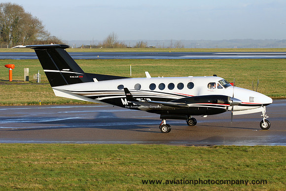 BAE Systems Marine Beech King Air 200GT M-LENR at East Midlands (2017)