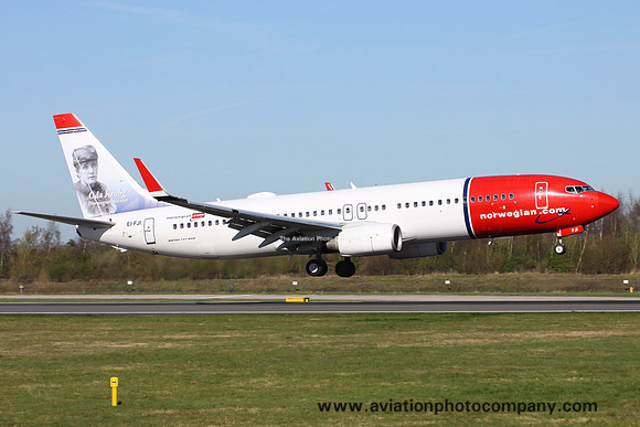 Norwegian Air Shuttle Boeing 737-8JPWL EI-FJI at Manchester IAP (2017)