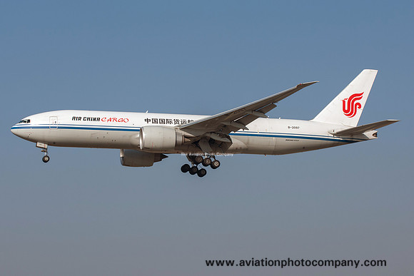 Air China Cargo Boeing 777-FFT B-2097 at Frankfurt IAP (2017)