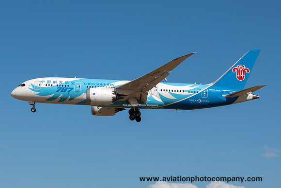 China Southern Airlines Boeing 787-8 B-2736 at Christchurch IAP (2017)