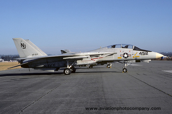 US Navy VF-124 Grumman F-14A Tomcat 162590/NJ-452 (1987)