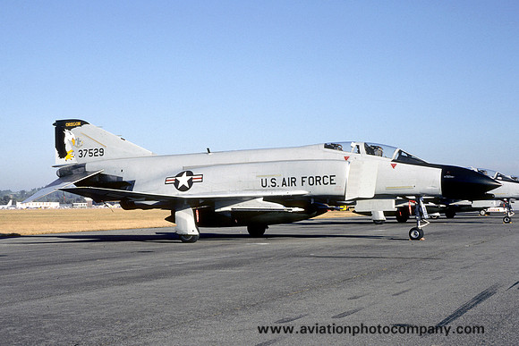 USAF Oregon ANG 114 TFTS McDonnell F-4C Phantom 63-7529 (1987)