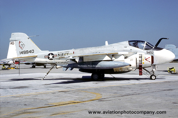 US Navy VA-65 Grumman KA-6D Intruder 149940/AG-520 (1987)