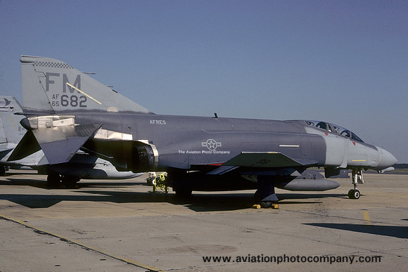 USAF AFRes 93 TFS McDonnell F-4D Phantom 65-0682 (1987)